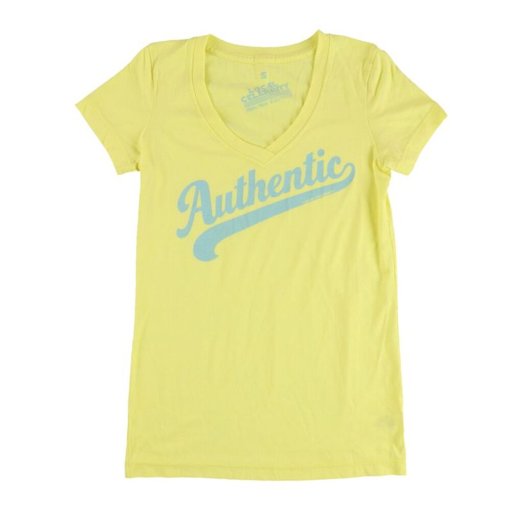 Local Celebrity Womens Authentic Graphic T-Shirt, NWT